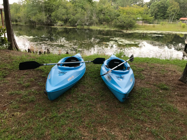 lake seminole vacation rental home kayak